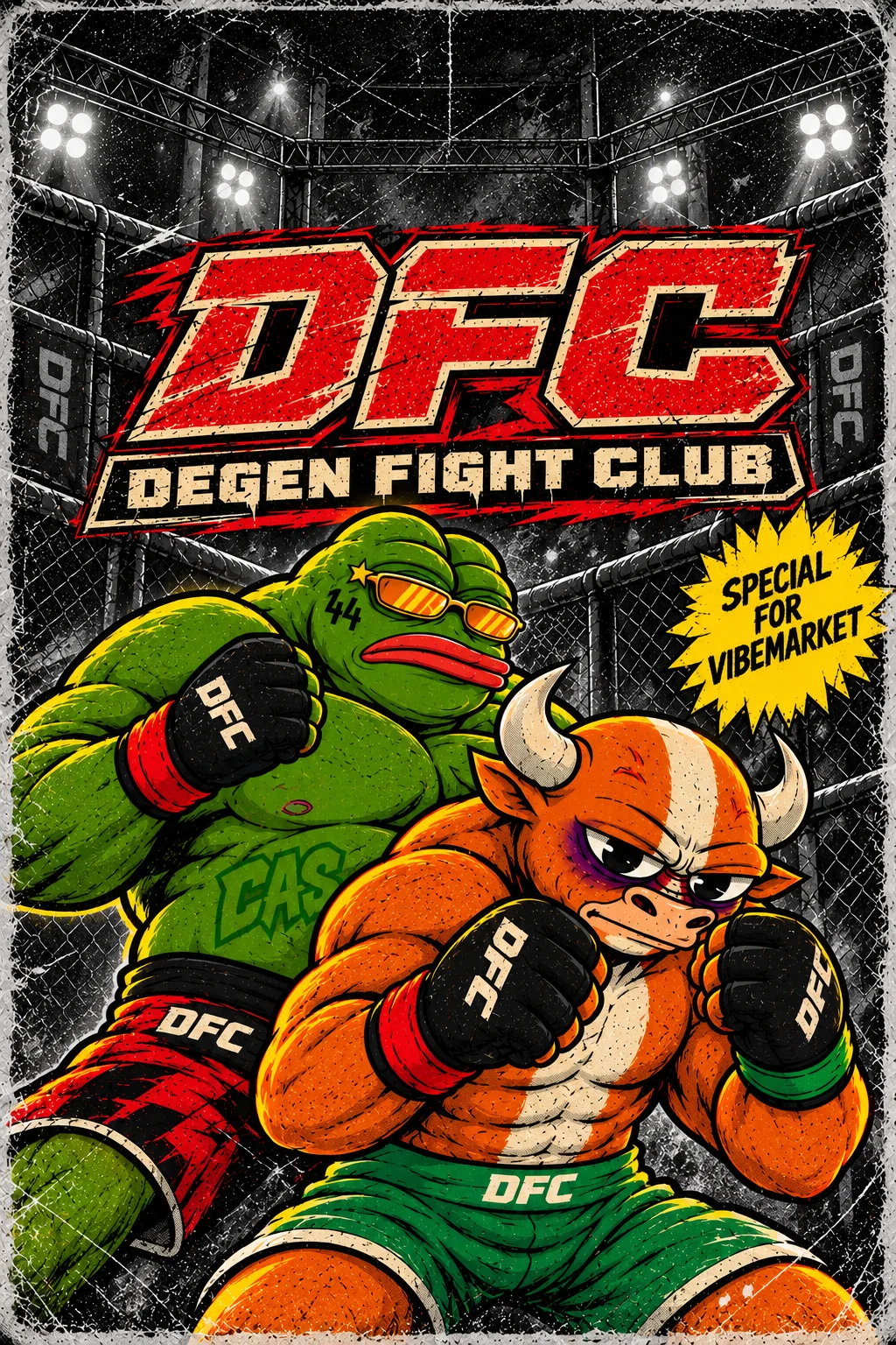 Degen Fight Club booster artwork